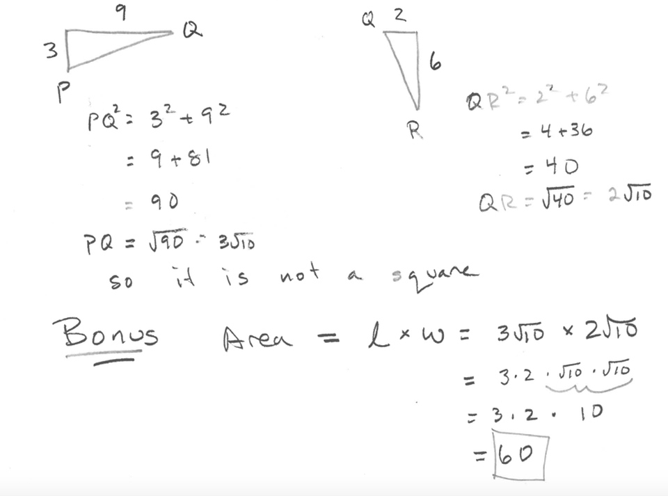 Quadrilaterals on the Coordinate Plane Worksheet Solutions MOORE MATH